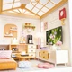 Конструктор-румбокс Mini House Гостиная 16,5х16,5х19,5 см с подсветкой и USB - изображение 6