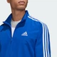 Чоловічий спортивний костюм Essentials 3-Stripes Woven HE4408 трикотажний комплект кофта та штани синього кольору Розмір XL - зображення 3