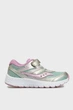 Кросівки підліткові Saucony Cohesion 13 A/C Sk163282 для дівчинки зручні повсякденні бірюзові з рожевим Розмір 38.5 - зображення 6