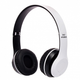 Беспроводные Bluetooth наушники с микрофоном Usams Wireless P47-BT5 складные, полноразмерные MP3, FM, microSD White - изображение 4