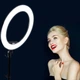 Кольцевая LED лампа светодиодная Ring Light USB 30см с креплением смартфона и штативом 1м - изображение 7
