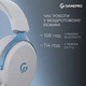 Навушники з мікрофоном GamePro Asgard Skadi White (HSW191WB) - зображення 7
