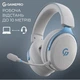 Навушники з мікрофоном GamePro Asgard Skadi White (HSW191WB) - зображення 8