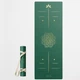 Премиальный коврик для йоги каучуковый Lita Asana Emerald PU/coconut/rubber Yoga mat изумрудный 183х68х0,5 см - изображение 1