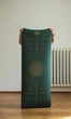 Премиальный коврик для йоги каучуковый Lita Asana Emerald PU/coconut/rubber Yoga mat изумрудный 183х68х0,5 см - изображение 4