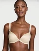 Комплект Victoria’s Secret з колекції Very Sexy Bombshell Scattered Shine Strap Bra,без push-up,Пісочний,80C-S - зображення 2