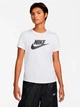 Футболка хлопковая женская Nike Club Tee DX7906-100 XS Белая с принтом (0196154000536) - изображение 5