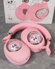 Накладні навушники дитячі бездротові з RGB підсвічуванням CatEar 892 Bluetooth Pink - зображення 4