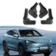 Брызговики Lesko на авто BYD Song Plus 2023+ защищают кузов от грязи пыли камней 4 шт - изображение 3
