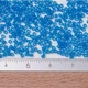 Бисер Японский MIYUKI Delica DB0787 11/0, Dyed Semi-Frosted Transparent Capri Blue, 2000шт/10г - изображение 2