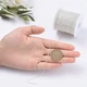 Цепь Витая из Латуни, Овальное звено, Серебро, Звено: 1.5х1х0.35мм, 5 м - изображение 4
