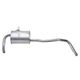 Глушник BOSAL Renault Megane 02-10, Renault Scenic 03-09 алюмінізована сталь (280-813) - зображення 2