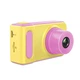 Дитячий цифровий фотоапарат з відеозйомкою Camera V7 екран 2", 4 ігри, редактор фото Жовтий з рожевим - зображення 5