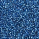 Бысер Японский MIYUKI Delica DB0149 11/0, Silver Lined Capri Blue, 200шт/1г - изображение 2