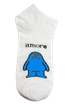 Набір коротких бавовняних шкарпеток з принтом Krazy Sox Funny Cotton Short 5 пар білі з написами та персонажами розмір 38–42 - зображення 7