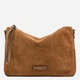 Сумка крос-боді через плече жіноча з натуральної замші середня Gianni Chiarini BS-10225-CM-PL-1478 Коричнева (800070354387) - зображення 1