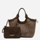 Сумка крос-боді через плече жіноча середня Gianni Chiarini BS-12339/COMM-PGLSPG-13840 Коричнева (800070352654) - зображення 4