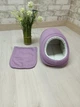 Будинок для морських свинок, шиншил, гризунів Animals_joy Норка S 18*24 см (156) - зображення 2