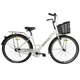 Велосипед SPARK CITY LIRA 28`` ст18 жв с корзиной молочный - изображение 1