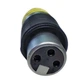 Панельный разъем SA261A-SC-PG-WP XLR 3 Pin (гнездо) с зажимом-крокодилом и золотыми штампованными контактами - изображение 10