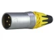 Профессиональный XLR Male plug 3 контакта водозащищенный корпус SA262A-SC-PG-WP серии WP удобный фиксатор - изображение 7