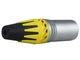 Профессиональный XLR Male plug 3 контакта водозащищенный корпус SA262A-SC-PG-WP серии WP удобный фиксатор - изображение 9