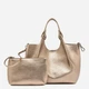 Zestaw (torebka + kosmetyczka) damski skórzany Gianni Chiarini BS-9719-RNGDBL-T.U.-14368 Złoty (800070352672) - obraz 1