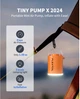 Насос-фонарь кемпинговый Flextail Tiny Pump Х Оранжевый (6975755964379) - изображение 2