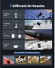 Насос-фонарь кемпинговый Flextail Tiny Pump Х Оранжевый (6975755964379) - изображение 4