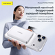 Магнитный повербанк 5000 mah powerbank magsafe для эпл apple айфона iphone 12 13 14 15 16 17 тонкий беспроводной портативный Foneng PX155 5000mAh MagSafe 20W магсейф магнитная беспроводная зарядка универсальная павербанк максейв Gray - изображение 8