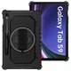 Противоударный чехол Carbon Capsule с подставкой 360° для Samsung Galaxy Tab S9 FE 10.9" / Tab S9 11" (SM-X510, SM-X516, SM-X710, SM-X716) - изображение 1
