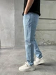 Мужские джинсы Difransel Slim Crop Fit 33 голубые - изображение 3