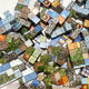 Магнитный конструктор Майнкрафт из 100 блоков по сюжету игры Minecraft со случайными дизайнами, развивающая игрушка для детей - изображение 3