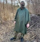 Дождевик военный маскировочный пончо плащ многоразовый накидка от дождя олива - изображение 9