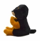 Мягкая игрушка TY Beanie Bellies собака Rottweiler, высота 22 см (16см в сидячем положении) 41290 - изображение 3