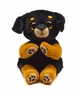 Мягкая игрушка TY Beanie Bellies собака Rottweiler, высота 22 см (16см в сидячем положении) 41290 - изображение 7