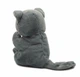 М'яка іграшка TY Beanie Bellies Кіт Binx, висота 22 см (16 см у сидячому положенні) 41501 - зображення 3