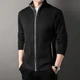 Мужской кардиган на молнии KnitJacket, размер L-XL, черный - изображение 2