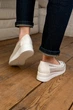 Туфлі DJUS SHOES натуральна шкіра та замша 37 розмір (24 см.) 345.253 Білий - изображение 4