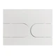 Панель змиву KOER KT-0604-03 240x160x10mm пластикова, кнопка закруглена (колір білий) (KR5322) - изображение 4