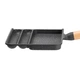Сковорода для сніданку Breakfast HP39572C Сіра алюмінієва порційна з антипригарним покриттям 21х18.5х2 см (107-80-HP39572C) - зображення 3