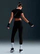 Спортивные леггинсы для фитнеса высокие женские Nike Pro Dri-Fit HJ1219-010 M Black (0197602859560) - изображение 2