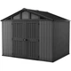 Садовий пластиковий будиночок Keter Stronghold Shed 10x8 Grey 260742 - изображение 1