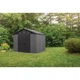 Садовий пластиковий будиночок Keter Stronghold Shed 10x8 Grey 260742 - изображение 4
