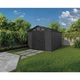 Садовий пластиковий будиночок Keter Stronghold Shed 10x8 Grey 260742 - изображение 5