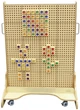 Маніпуляційна дошка Masterkidz Stem дерев’яна ME09531 (6955920009531) - зображення 1