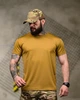 Тактична футболка Selion Coolmax з принтом DTF, швидковисихаюча, відведення вологи, Койот XXXL - зображення 2