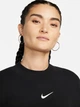 Платье-футболка миди женское Nike Style Fleece 3Q Dress DV5248-010 XS Black/Sail (196149361192) - изображение 4