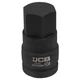 Головка ударна 3/4" HEX 34 мм JCB-26410034MPB - изображение 1