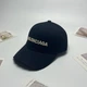 Кепка Balenciaga, бейсболка баленсиага с вышитым логотипом унисекс черная - изображение 3